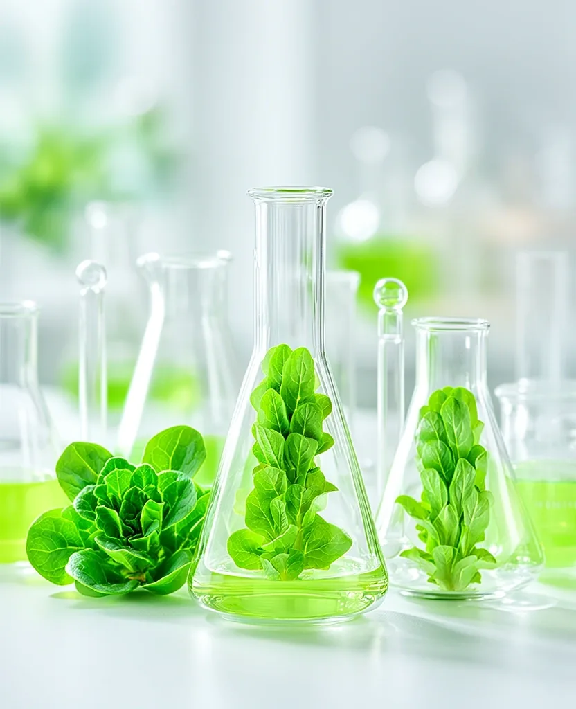 Laboratory-grade botanical specimens