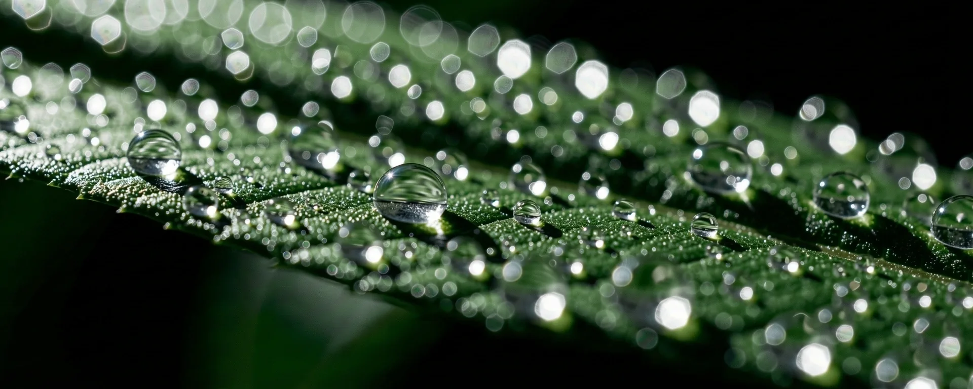 Deep emerald forest texture